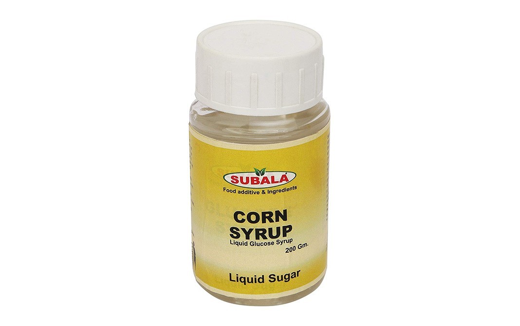 Subala Corn Syrup, Liquid Sugar (Liquid Glucose Syrup)   Glass Jar  200 grams